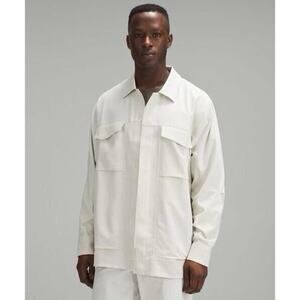 Lululemon Men’s Cargo Pocket Shirt Jacket Bone Size : XXL